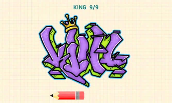 How to Draw Graffitis android App screenshot 0